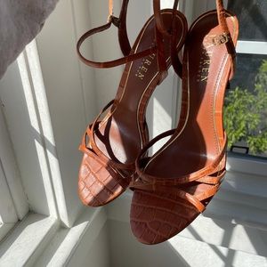 Ralph Lauren vintage cage sandals.